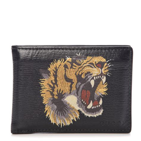 gucci wallet tiger black